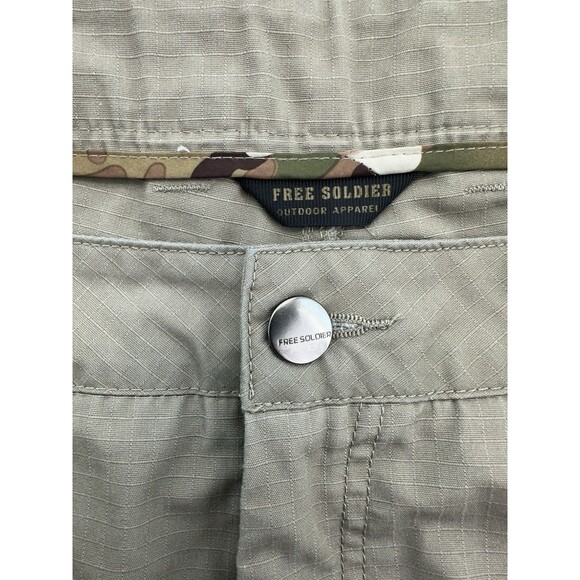 Free Soldier Pants Mens 36x32 Cargo Ripstop Hiking Tactical Utility Outdoor - Picture 5 of 10